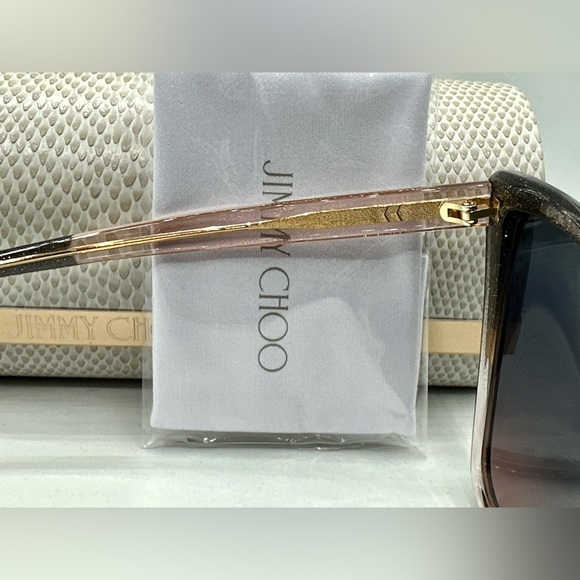 NEW!!! JIMMY CHOO Sunglasses LESSIE/S KONFF Authentic - Picture 11 of 12